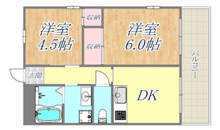 ロイヤルメゾン門戸6の物件間取画像